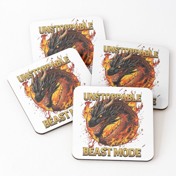 Item preview, Unstoppable Beast Mode Dragon T-Shirt | Fiery Fantasy Dragon Graphic Tee designed and sold by eventdesign77.