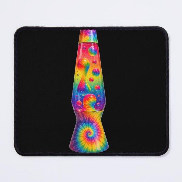 Item preview, Rainbow Tie Dye Lava Lamp designed and sold by jgvisualarts.