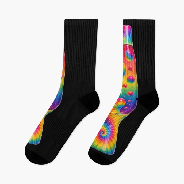 Item preview, Rainbow Tie Dye Lava Lamp designed and sold by jgvisualarts.