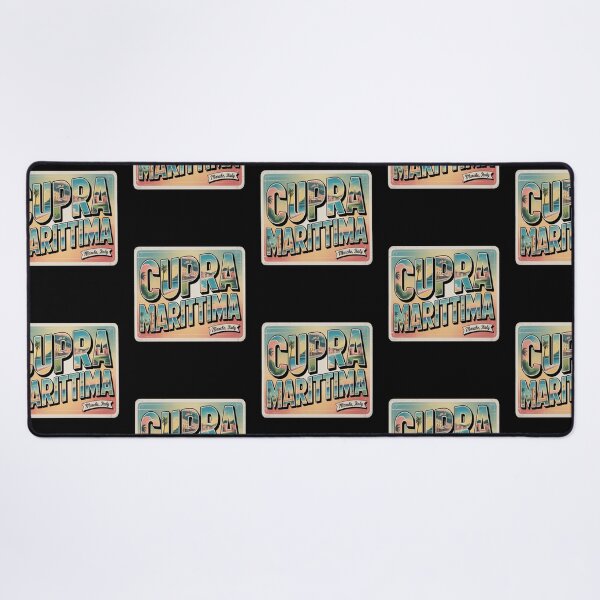 Item preview, Cupra Marittima Vintage Postcard Sticker – Marche Italy Retro Coastal Art designed and sold by stickercuffs.