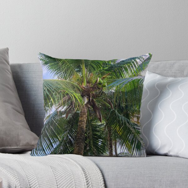 Item preview, Coconut Palm Tree Looking Up Tropical Wall Art designed and sold by Ayiti-Mar.