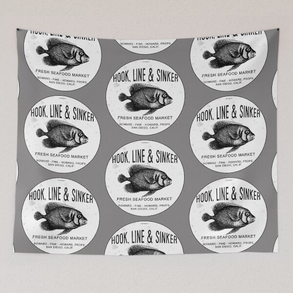 Item preview, Hook, Line and Sinker designed and sold by Normbot2000.