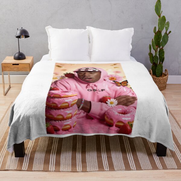 Item preview, Tyler The Creator Pink Donut Collage designed and sold by y2kponyclub.