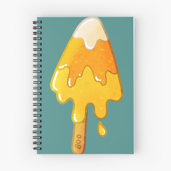 Item preview, Melting Candy Corn Popsicle – Cute Summerween Treat designed and sold by DerpCat Sketches.