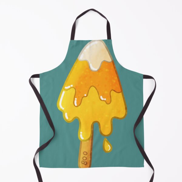 Item preview, Melting Candy Corn Popsicle – Cute Summerween Treat designed and sold by DerpCat Sketches.