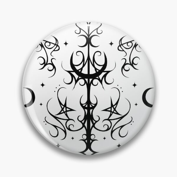 Item preview, Magical ornamental art, cybergoth sigilism designed and sold by Tribalgothss.