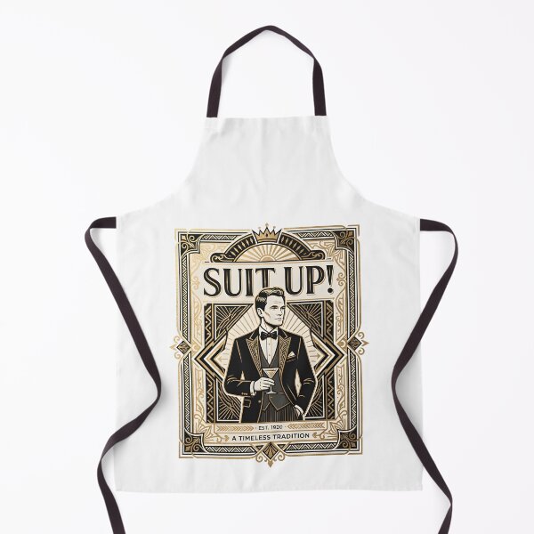 Item preview, Suit Up Timeless Classic Art Deco Vintage Suit Design designed and sold by Greemo03.
