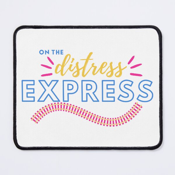 Item preview, On the Distress Express designed and sold by The Artful Pearl.