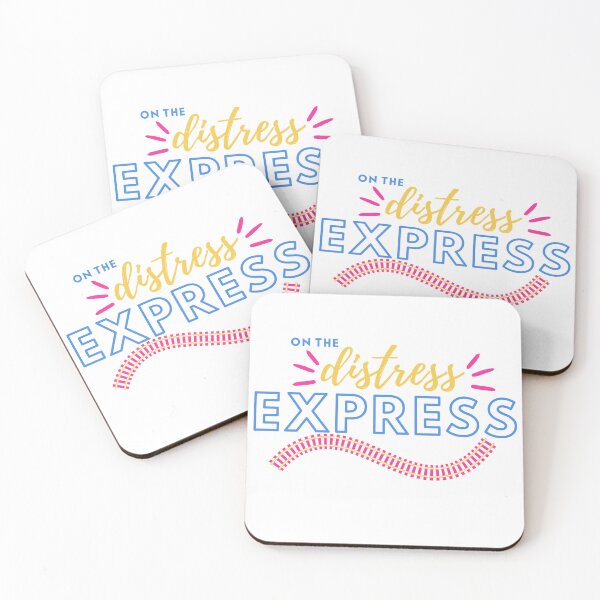 Item preview, On the Distress Express designed and sold by The Artful Pearl.