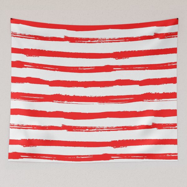 Item preview, # 166 - Red striped sweater, design and contemporary - Kook Art designed and sold by KookArt.
