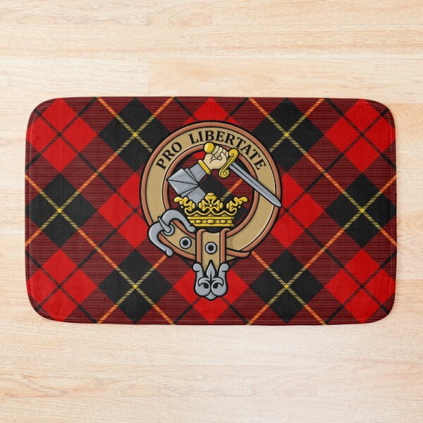 Item preview, Clan Wallace Crest over Tartan designed and sold by sifis.