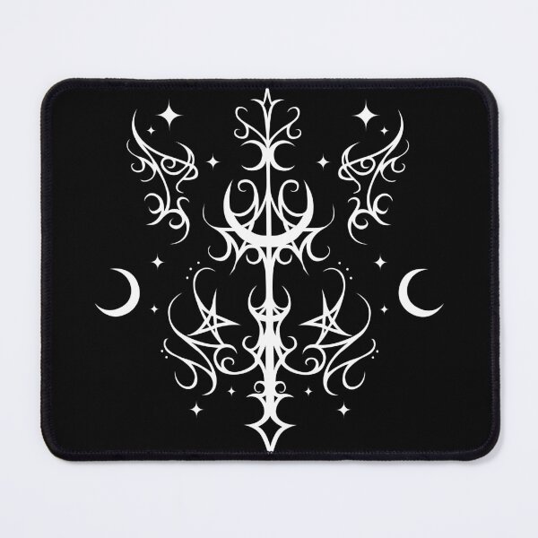 Item preview, Magical ornamental art, cybergoth sigilism designed and sold by Tribalgothss.