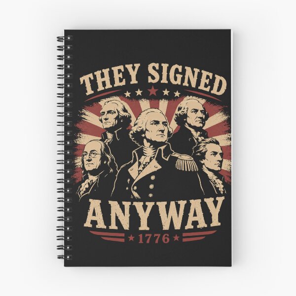 Item preview, Founding Fathers Shirt, They Signed Anyway Tee, American History Gift designed and sold by TeesOnRosebud.