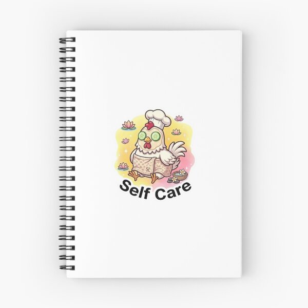 Item preview, Self Care Cute Chicken Sticker | Spa Day Wellness Quote | Kawaii Relax designed and sold by MagicDesignCre.
