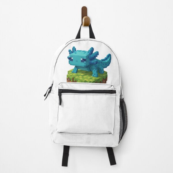 Item preview, Blue Minecraft Axolotl designed and sold by LyssasMindArt.
