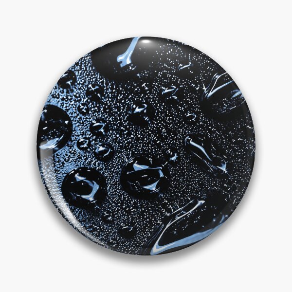 Item preview, Midnight Rain Droplets Macro Photography designed and sold by Exodoi.