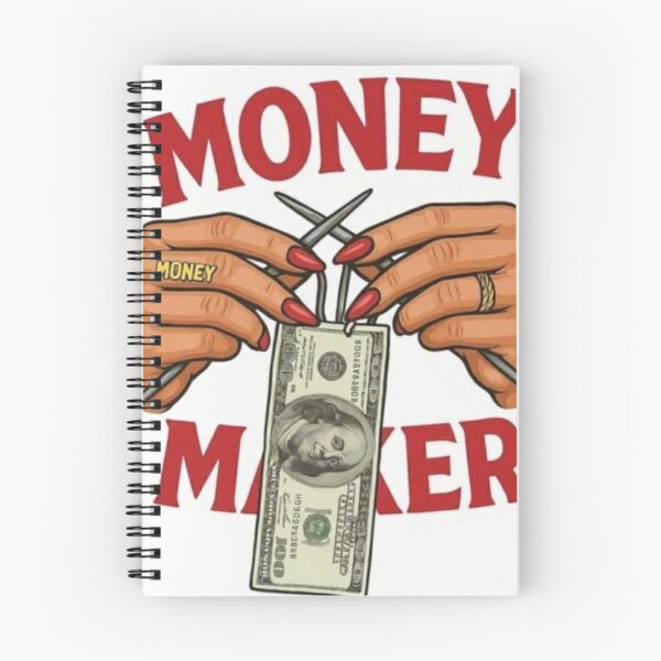 Item preview, Hands with Knitting Needles & Money | Abundance Aesthetic designed and sold by     Pink Chaos Club.