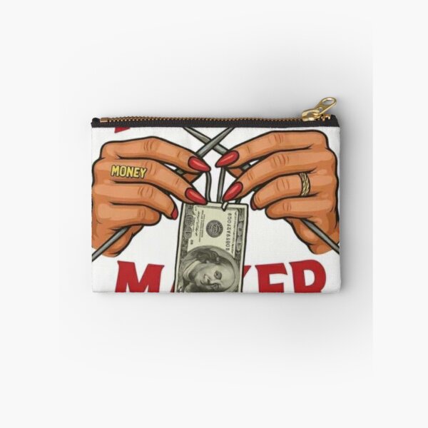Item preview, Hands with Knitting Needles & Money | Abundance Aesthetic designed and sold by     Pink Chaos Club.