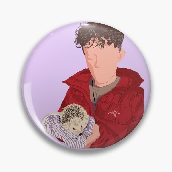 Item preview, Harry Holland Holding a Hedgehog designed and sold by quacksondesigns.