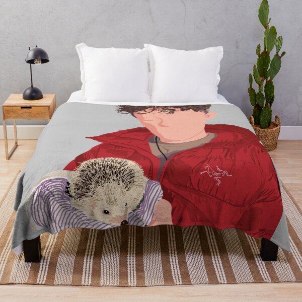 Item preview, Harry Holland Holding a Hedgehog designed and sold by quacksondesigns.