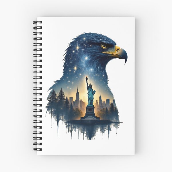 Item preview, Double Exposure Liberty designed and sold by J-CCreations.