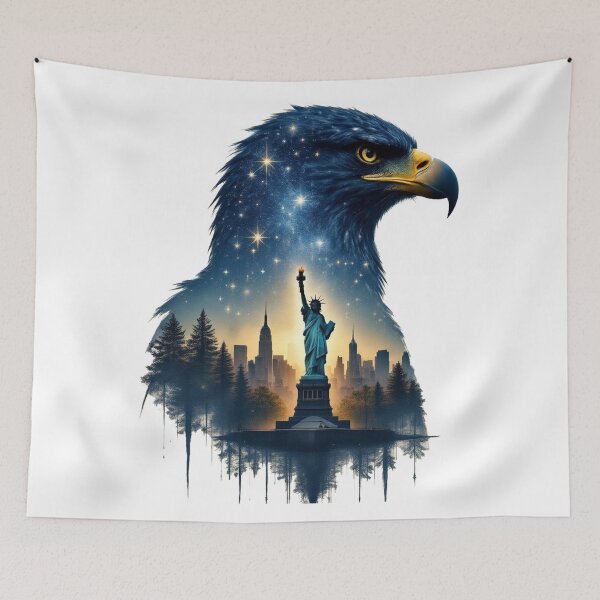 Item preview, Double Exposure Liberty designed and sold by J-CCreations.