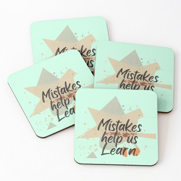 Item preview, “Mistakes help us learn.”  | Aero Blue designed and sold by Grixel's Paang Gala Shop.