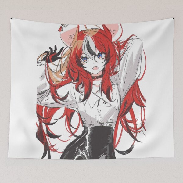 Item preview, Hakos Baelz Messy Hair Hololive designed and sold by KomiArts.