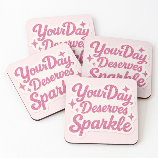 Item preview, Sticker Your Day Deserves Sparkle designed and sold by Resinosahn.