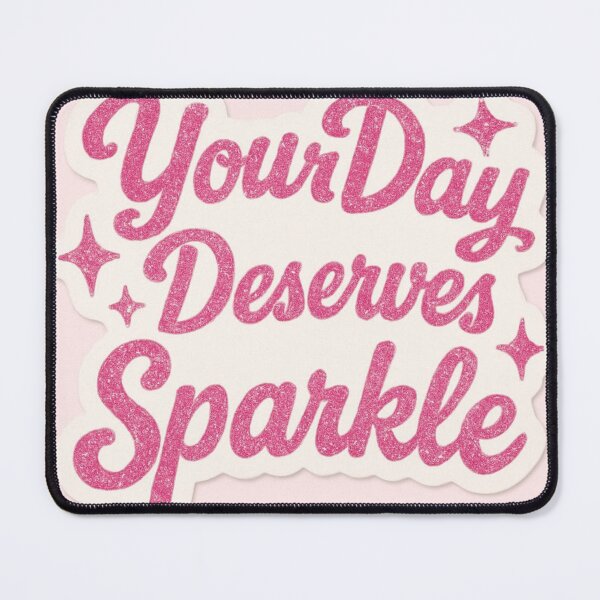 Item preview, Sticker Your Day Deserves Sparkle designed and sold by Resinosahn.