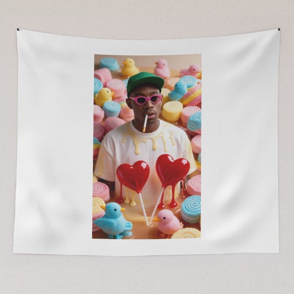 Item preview, Tyler The Creator Lollipop Candy Collage designed and sold by y2kponyclub.