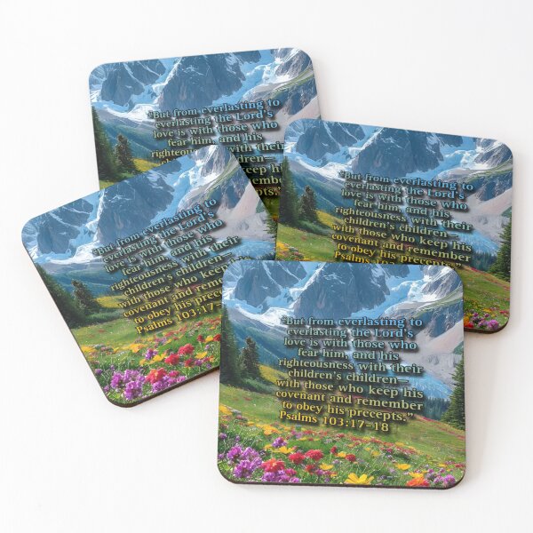 Item preview, Psalm 103:17-18 NIV - JCTRUTHER designed and sold by JCTRUTHERshop.