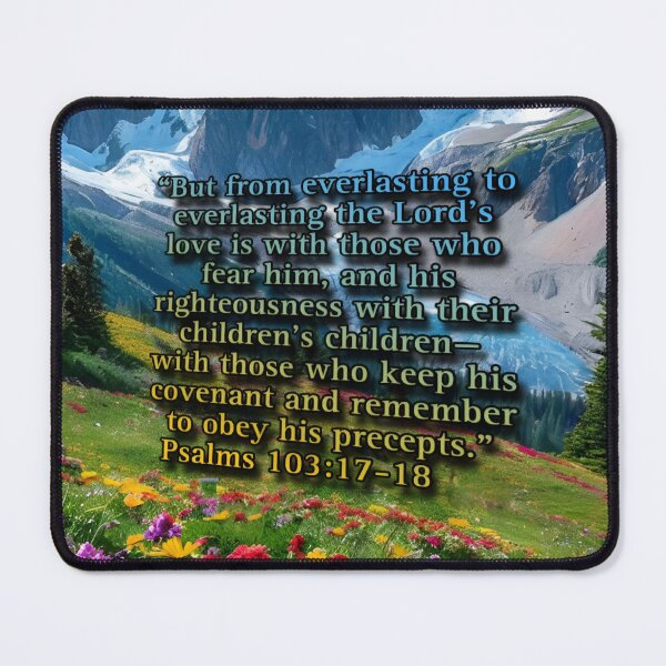 Item preview, Psalm 103:17-18 NIV - JCTRUTHER designed and sold by JCTRUTHERshop.