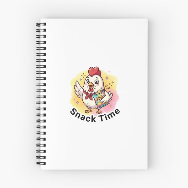 Item preview, Snacking Cute Chicken Sticker | Snack Time Meme Quote | Chips Lover Kawaii designed and sold by MagicDesignCre.