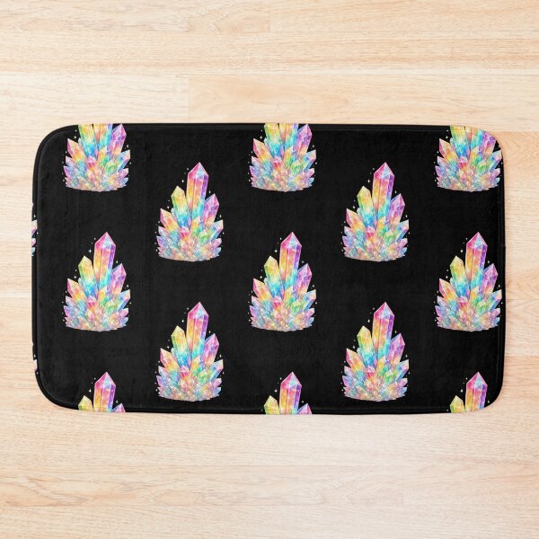 Item preview, Rainbow Crystal Cluster Holographic Art designed and sold by jgvisualarts.