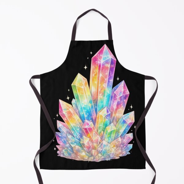 Item preview, Rainbow Crystal Cluster Holographic Art designed and sold by jgvisualarts.