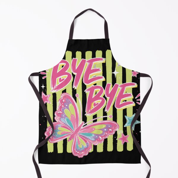 Item preview, Bye Bye Butterfly Funny Striped Teacher Last Day of School Art designed and sold by VGAfanatic.