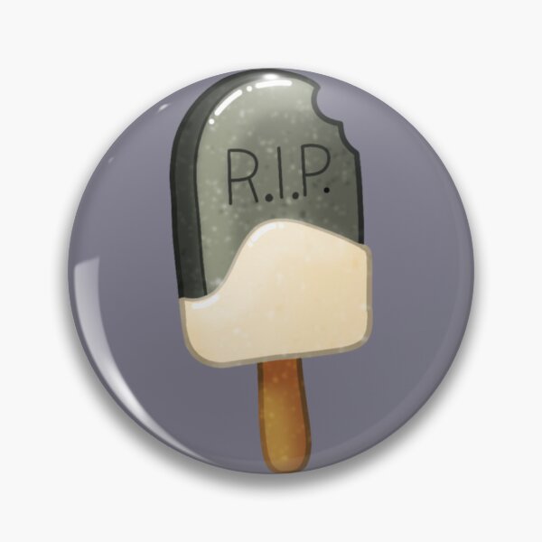 Item preview, RIP Tombstone Popsicle – Cute Summerween Halloween Treat designed and sold by DerpCat Sketches.