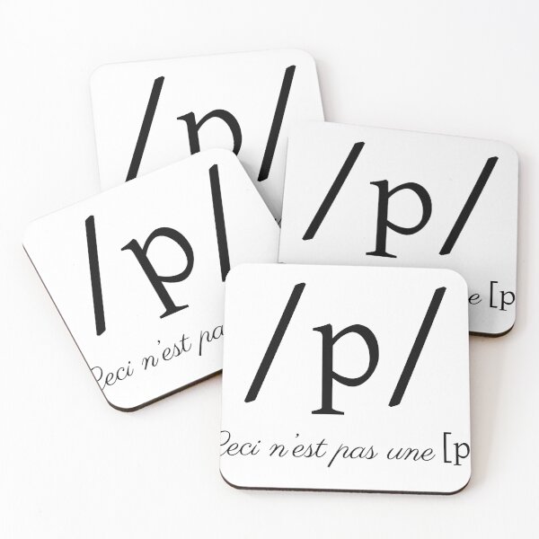 Item preview, The treachery of phonemes designed and sold by Phonetician.
