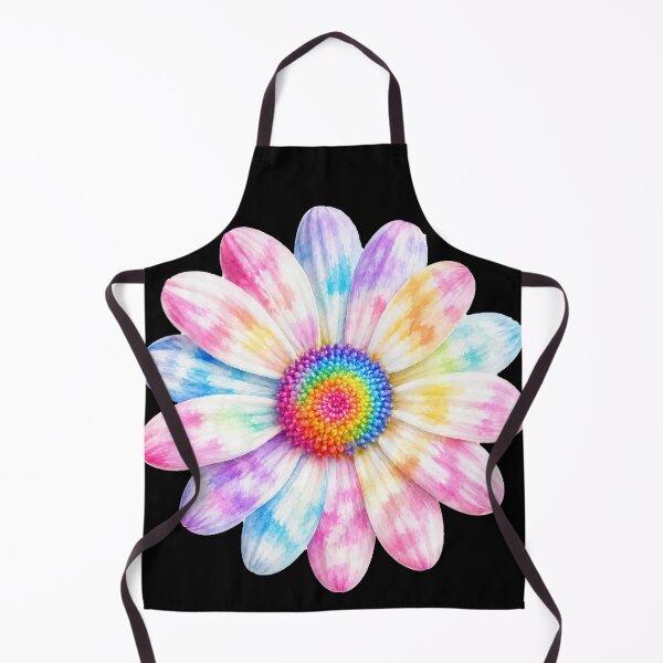 Item preview, Rainbow Tie Dye Daisy Flower designed and sold by jgvisualarts.