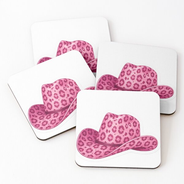 Item preview, Pink Leopard Print Cowgirl Hat designed and sold by Velvet Cherry Studio.