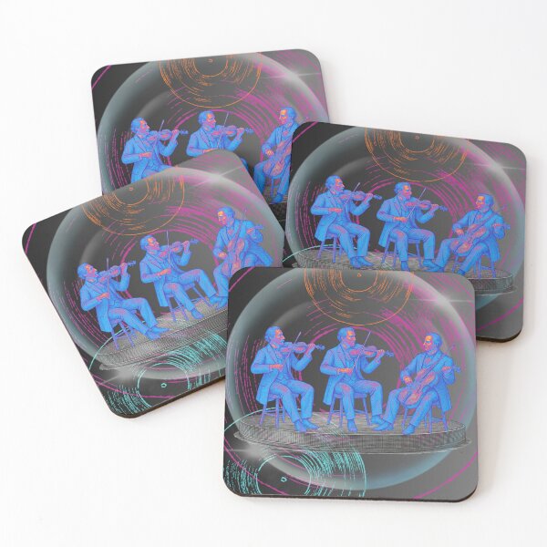 Item preview, A String Instrument Trio Sketched Color designed and sold by BrightrDayMusicArt.