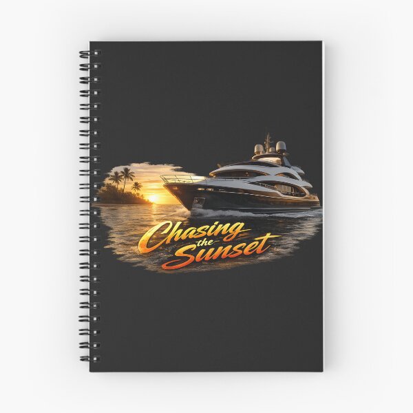Item preview, Chasing the Sunset – Luxury Yacht Tropical Escape designed and sold by Les-Ink-Studio.