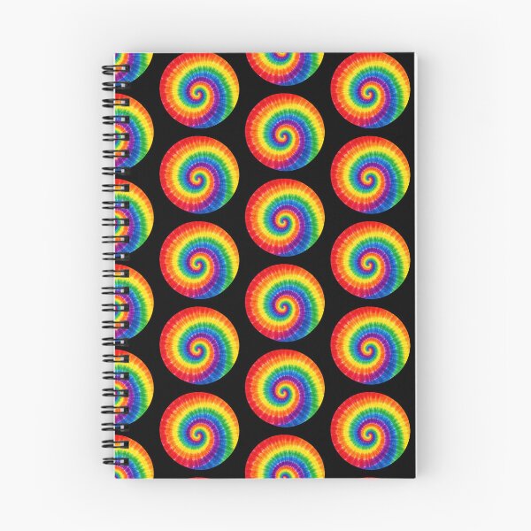 Item preview, Rainbow Tie Dye Spiral Circle designed and sold by jgvisualarts.