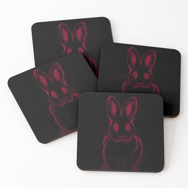 Item preview, Crimson Bunny | Gothic Rabbit Aesthetic designed and sold by HollowMoonInk.