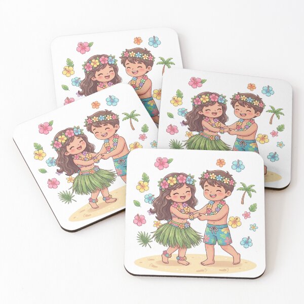 Item preview, Tropical Couple Dancing Illustration designed and sold by MyshopnameSell.