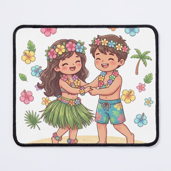 Item preview, Tropical Couple Dancing Illustration designed and sold by MyshopnameSell.