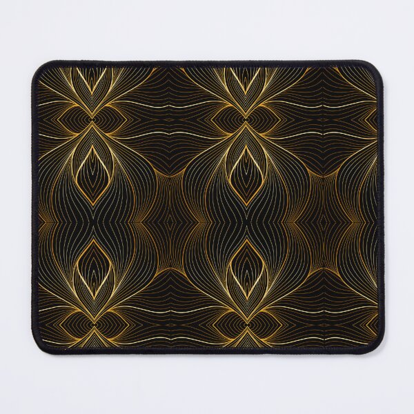 Item preview, Elegant Gold Geometric Boho Pattern⁠ designed and sold by IO Soul Spaces.