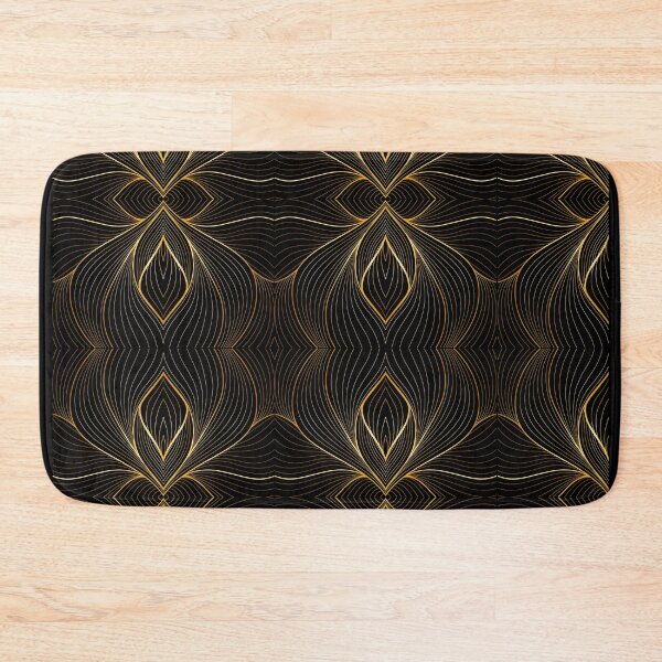 Item preview, Elegant Gold Geometric Boho Pattern⁠ designed and sold by IO Soul Spaces.