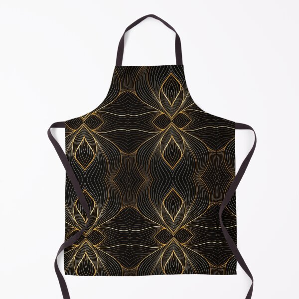 Item preview, Elegant Gold Geometric Boho Pattern designed and sold by IO Soul Spaces.
